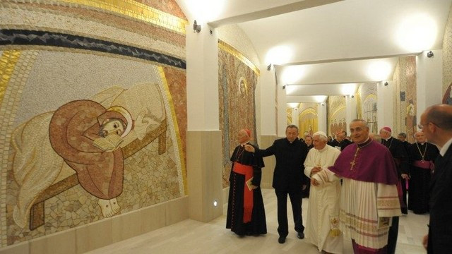 Odprtje nove cerkve v San Giovanni Rotondu leta 2009 (foto: vaticannews.va)