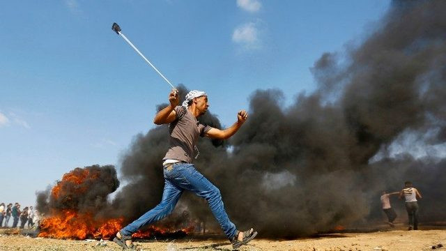 Nasilje v Gazi (foto: Vatican News)