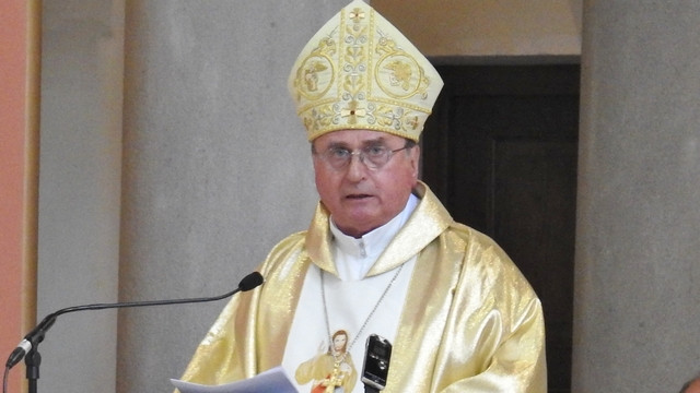 Apostolski nuncij Juliusz Janusz (foto: p. Ivan Rampre)