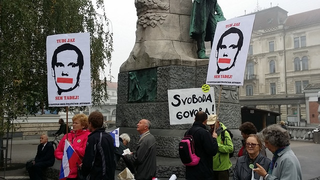 Shod v podporo p. Tadeju Strehovcu, 10. 10. 2018 (foto: Alen Salihović)