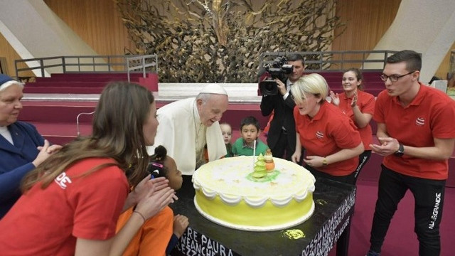 Papež praznuje rojstni dan (foto: vaticannews.va)