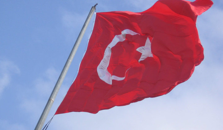 Turška zastava (foto: Helena Škrlec)