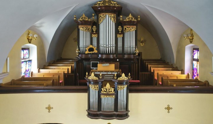Orgle v župnijski cerkvi v Šentvidu pri Stični (foto: Župnija Šentvid pri Stični)