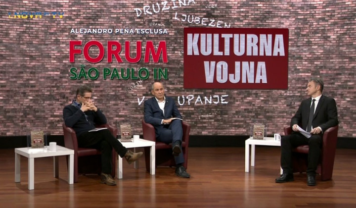 Escluse Forum San Paulo, razprava (foto: Nova24TV)