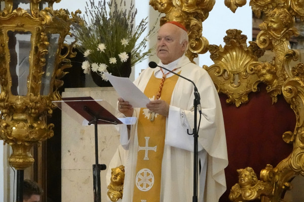 Kardinal Nemet, ki je prvi večerjal s papežem Leonom za Ognjišče: Ni vprašanje, kateri potni list imaš, ampak kako veruješ v Boga