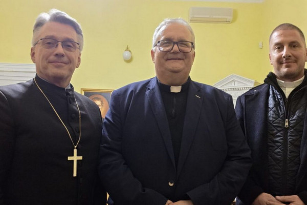 Škof Štumpf sprejel evangeličanskega škofa Novaka, ki končuje mandat