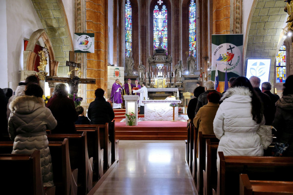 Škof Matjaž: Domovino gradimo v tišini, pogumu in služenju