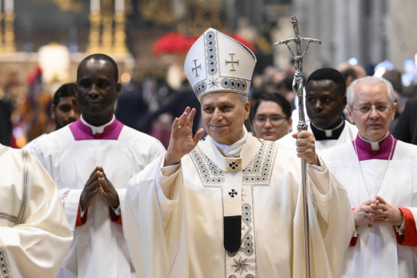 Papež: Danes začnimo graditi leto miru!