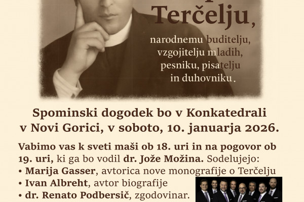 Škof Štumpf ob 80-letnici smrti Filipa Terčelja: Velikani ne umrejo – njihovo pričevanje živi naprej