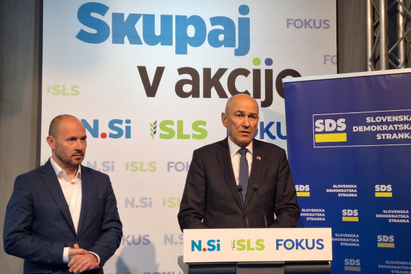 Janša in Vrtovec: V Sloveniji obstajajo prvo in drugorazredni državljani