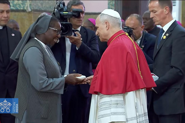 S papežem tudi s. Zvonka Mikec