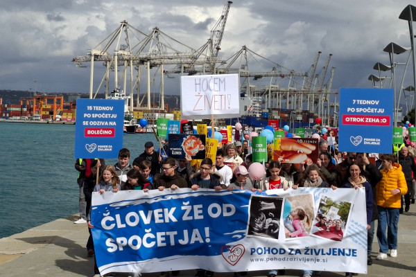 Prvi Pohod za življenje v Sloveniji že 17. maja
