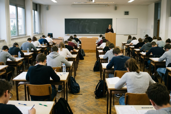 Več kot 17.000 dijakov danes piše slovenščino