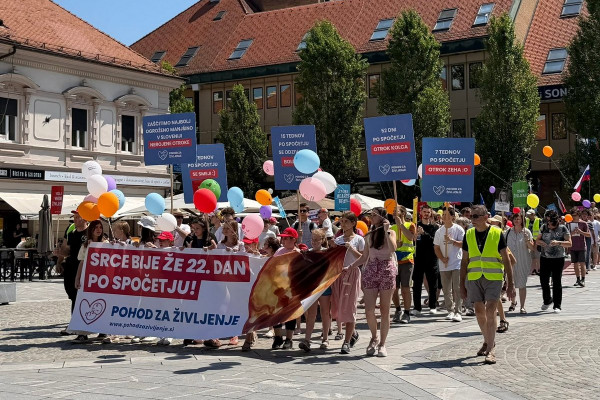 V Mariboru uspel že četrti Pohod za življenje
