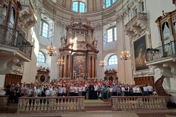 Mariborska nadškofija ob 180-letnici Slomškovega škofovskega posvečenja romala v Maria Plain in Salzburg