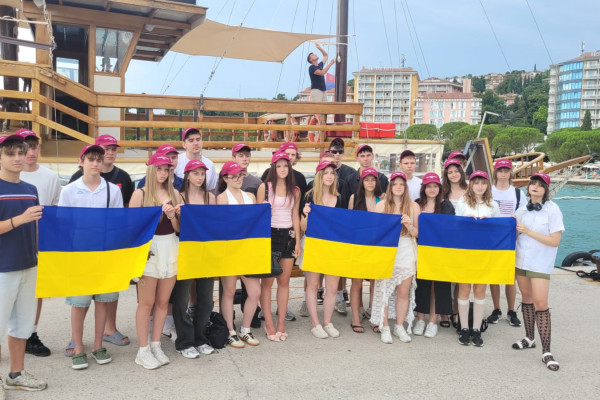 Slovenska karitas v Strunjanu gostila 50 otrok in mladih iz različnih regij Ukrajine