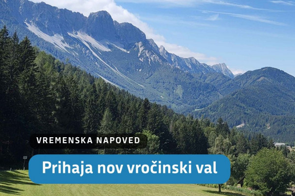 ARSO: »Jutri se začenja nov vročinski val. Temperature do 40 °C.«