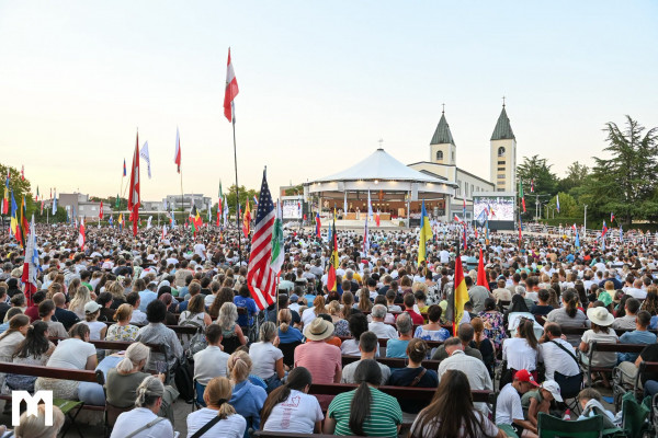 Rekordno število mladih na letošnjem festivalu v Medžugorju