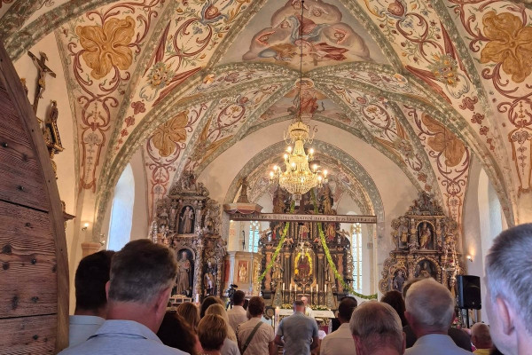 500 let cerkve svete Marjete v Žlebah pri Medvodah