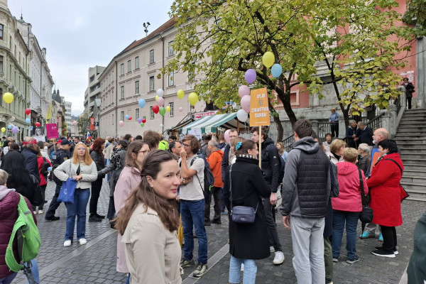 »Mi smo za življenje in za spoštovanje življenja vsakega človeka«