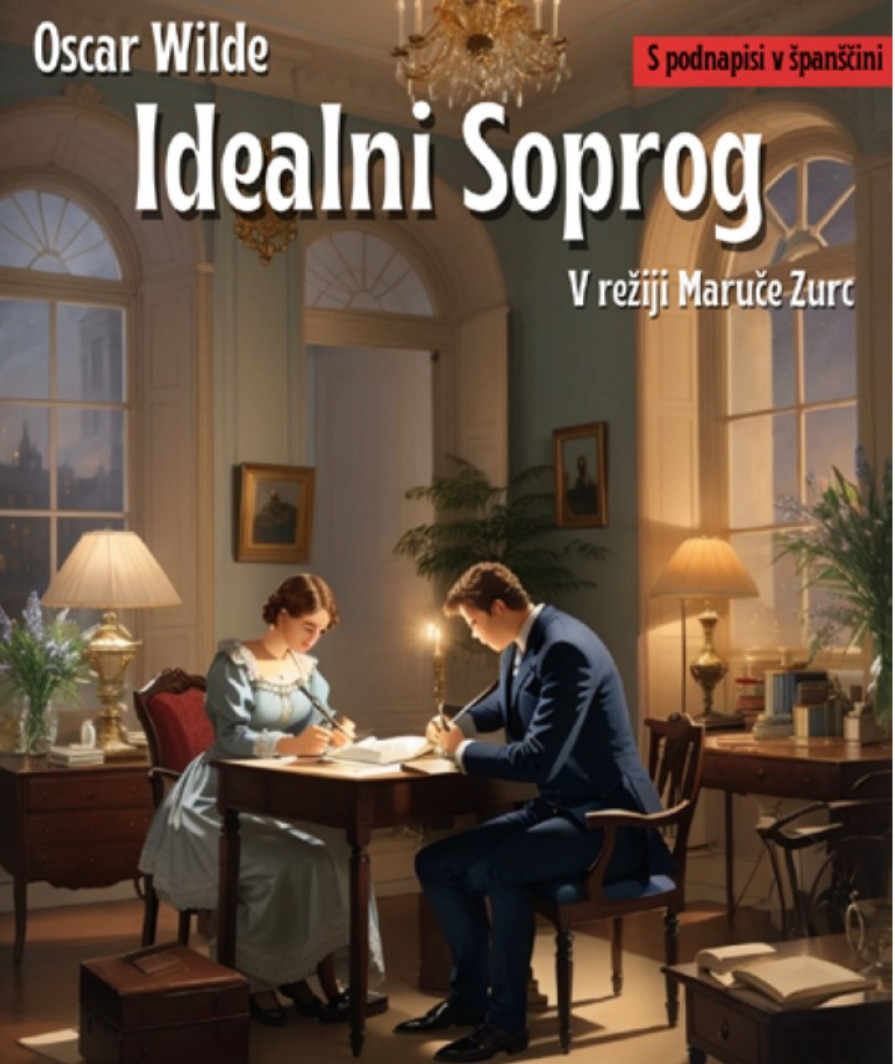 Vabilo za predstavo Idealni soporog