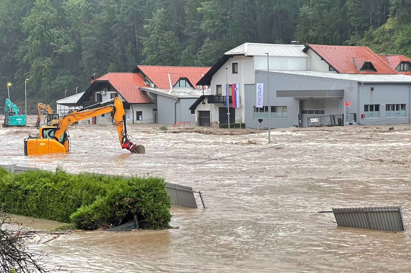 Poplave v Mežici