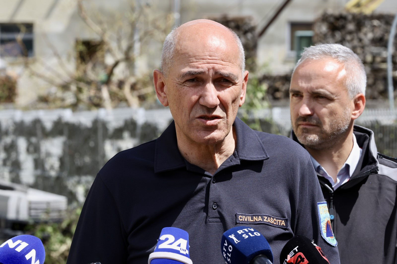 Premier Janez Janša in kmetijski minister Janez Cigler Kralj 