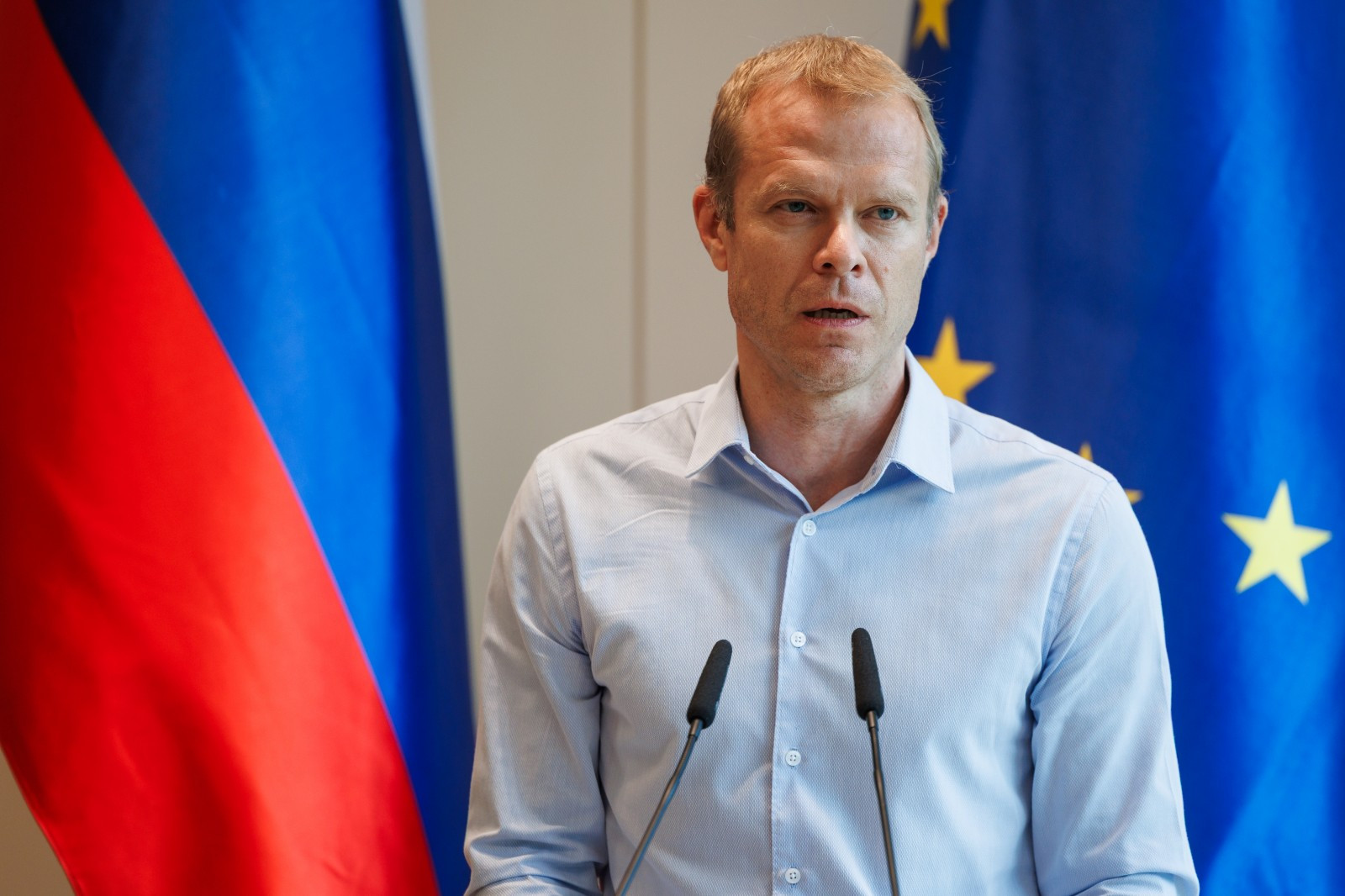 Predsednik Združenja ravnateljev in pomočnikov ravnateljev Slovenije ter ravnatelj Osnovne šole Mengeš Sašo Božič