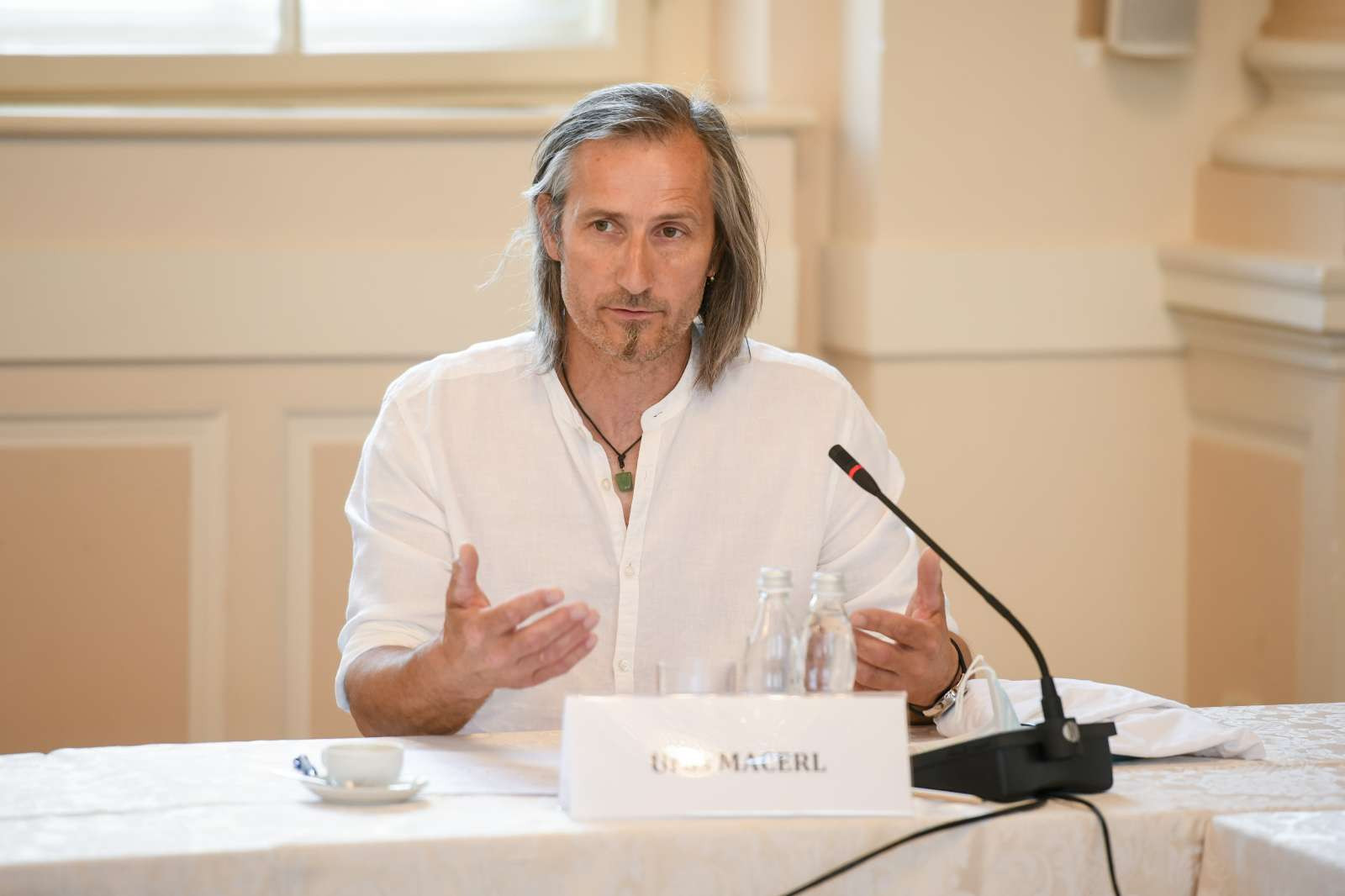Predsednik društva Eko krog Uros Macerl