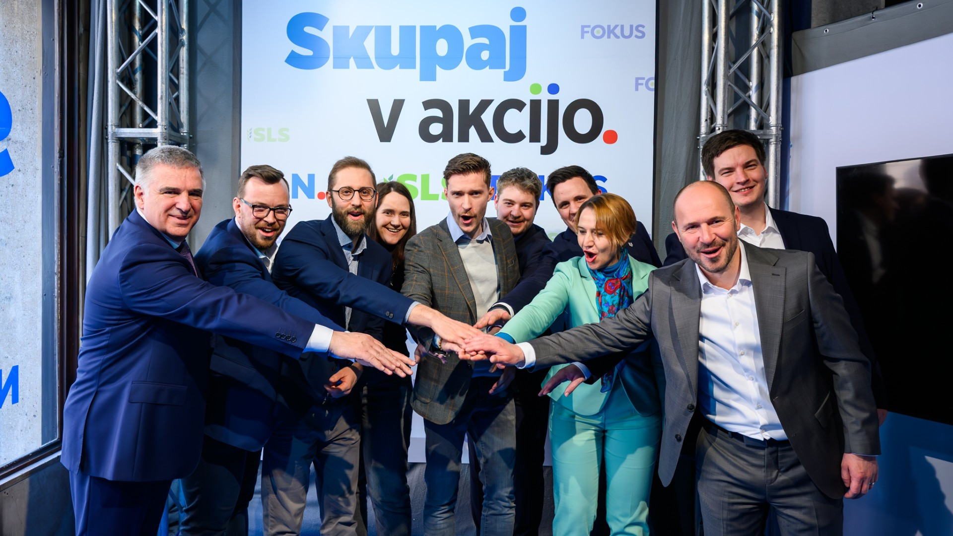 Na skupni listi bodo nastopile stranke NSi, SLS in Fokus