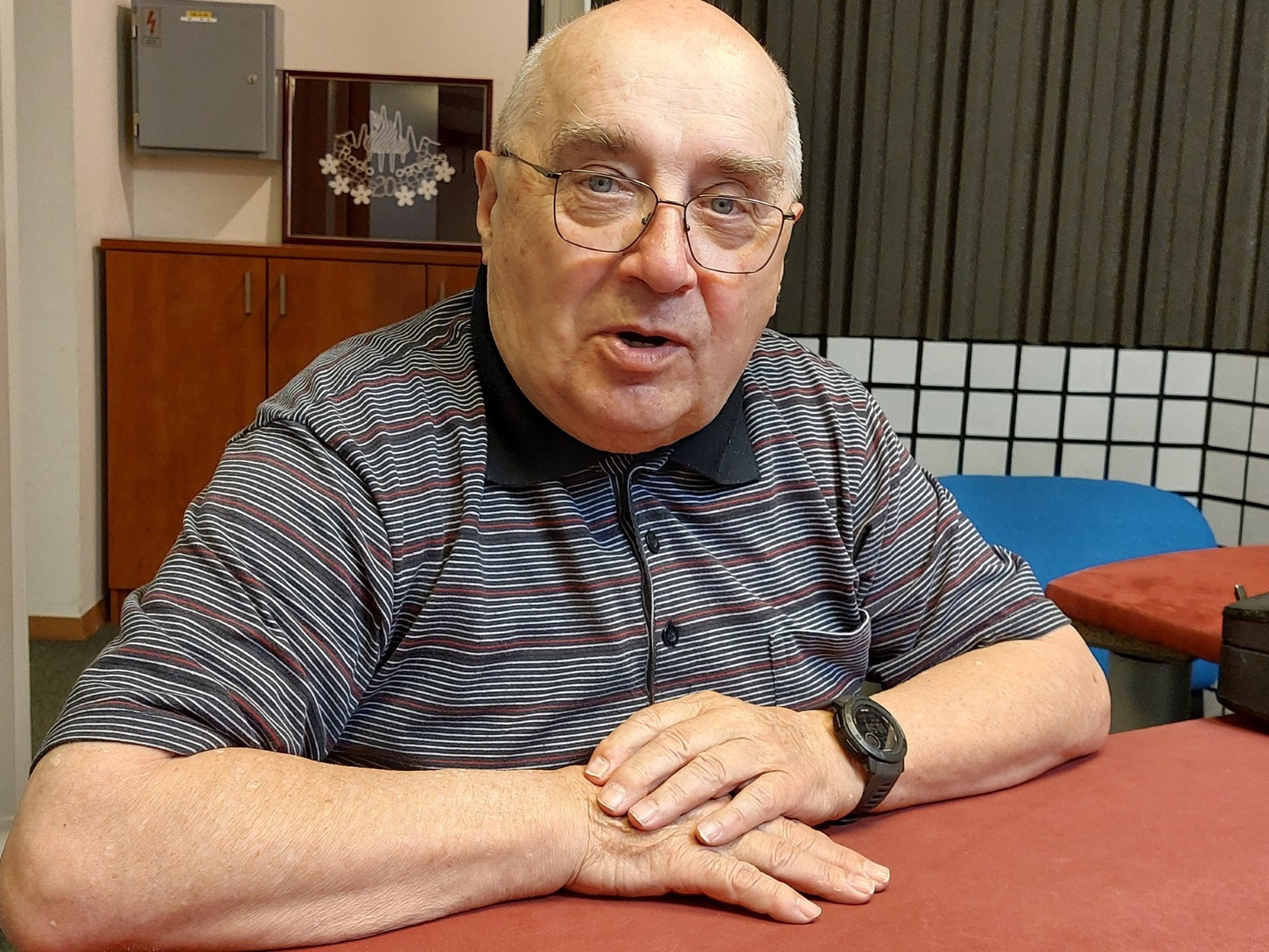 Duhovnik Simon Fortuna, duhovni pomočnik v župniji Gorenja vas v Poljanski dolini