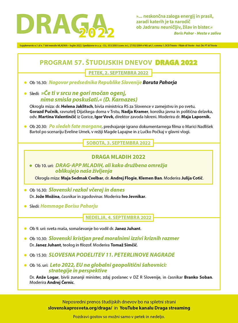 Program Drage 2022