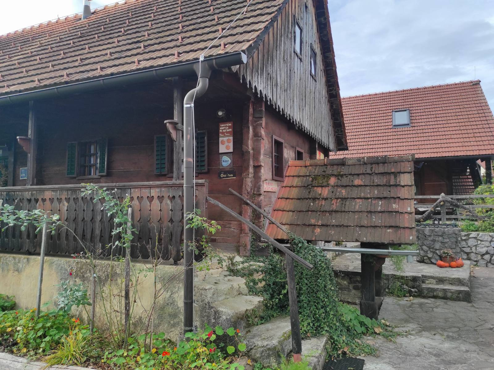 Pogled na domačijo Martinovih