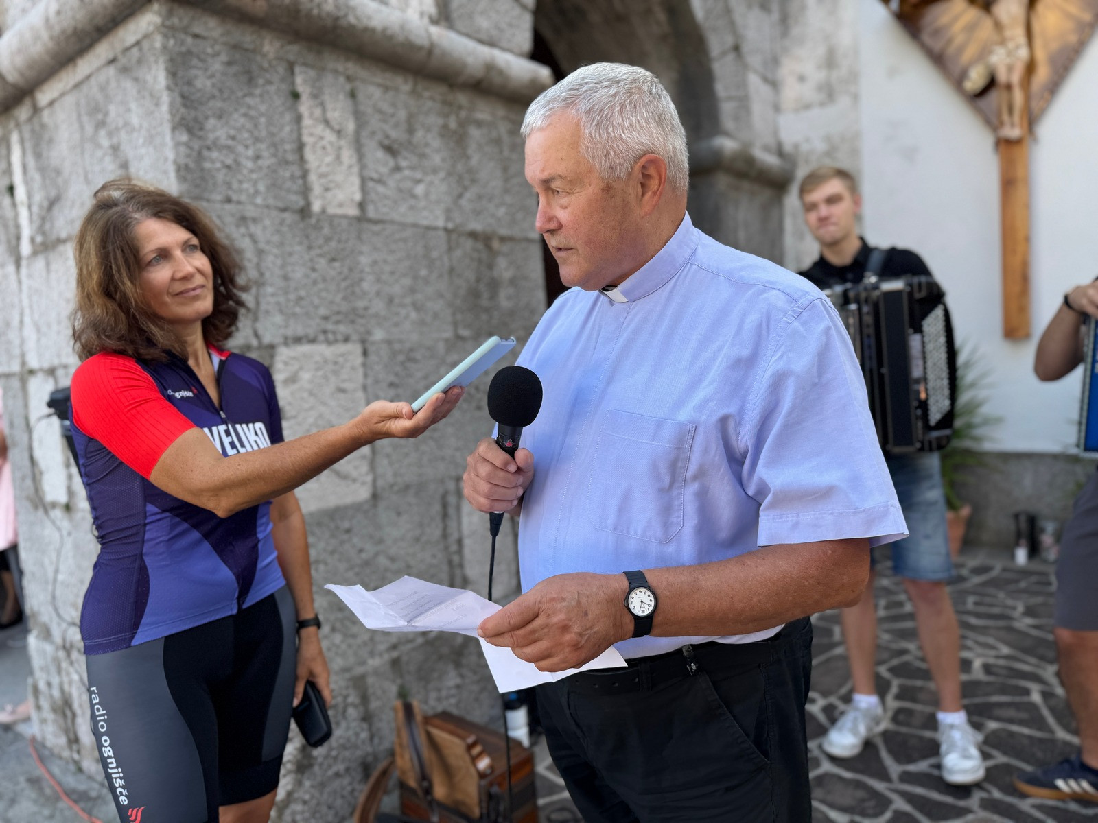 V Knežaku nas je nagovoril tamkajšnji župnik