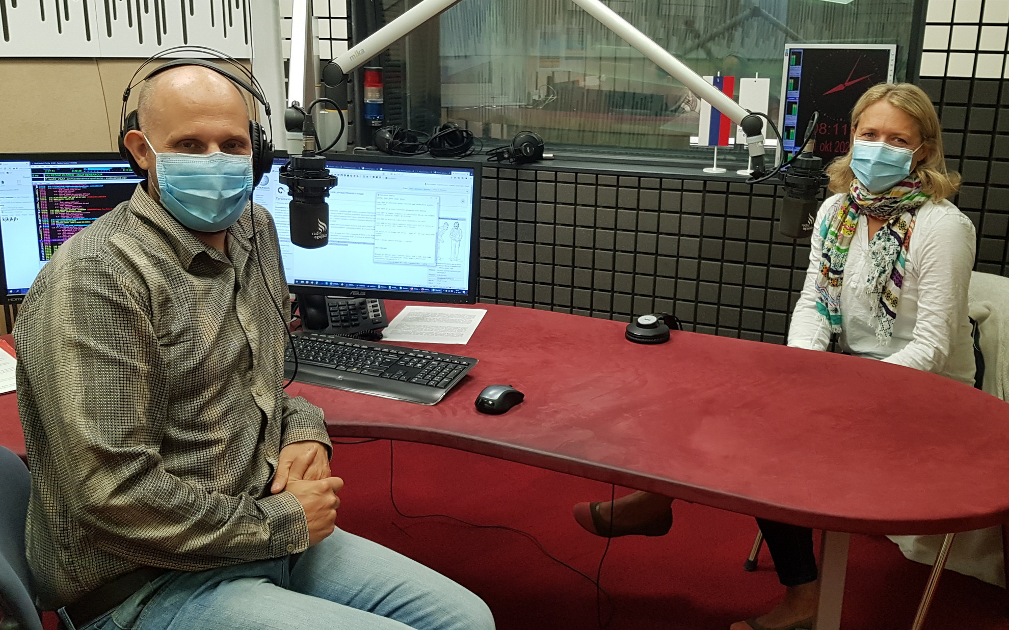 Blaž Lesnik je v studiu gostil dr. Nino Zupančič Križnar