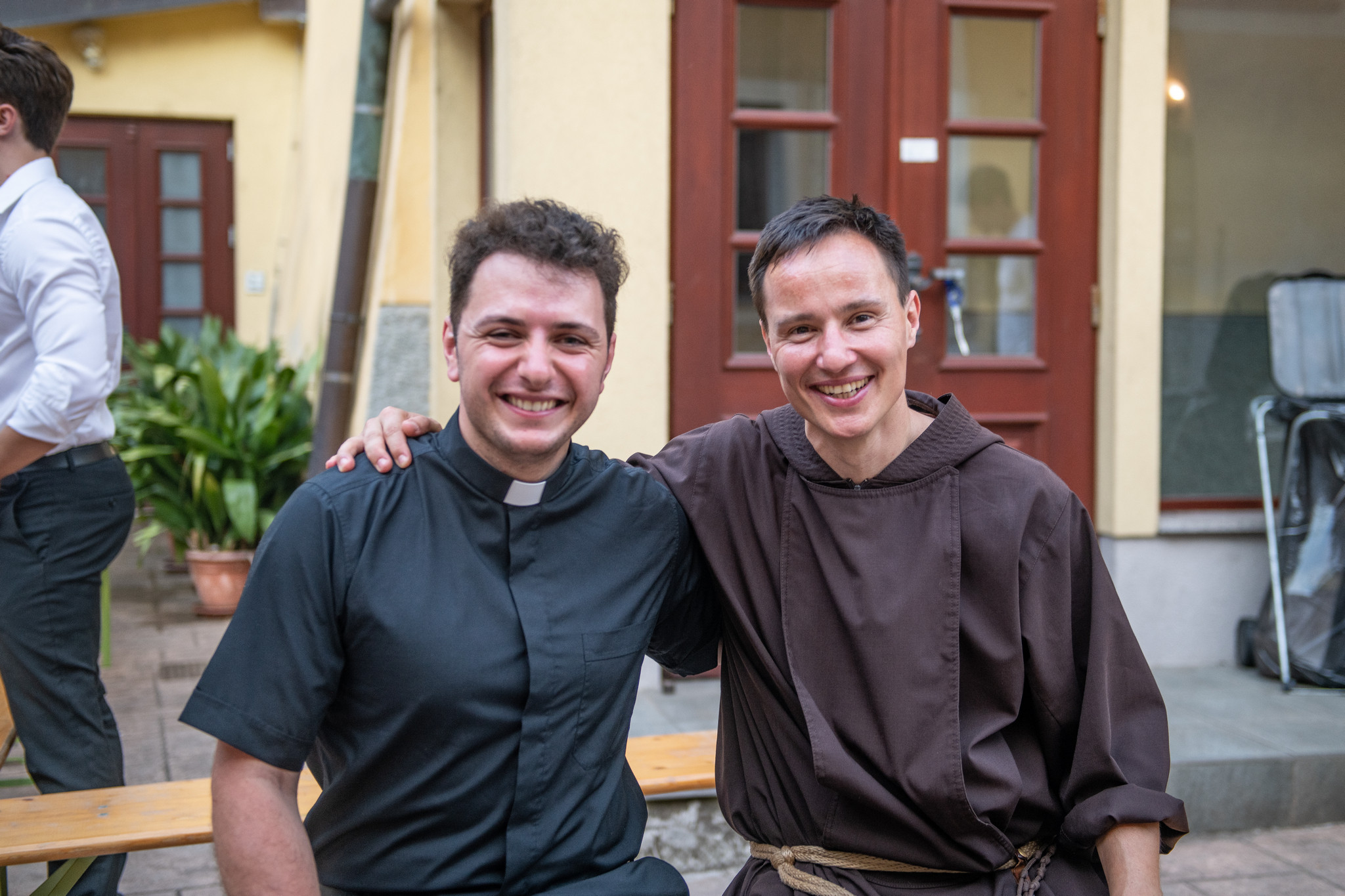 Letošnja novomašnika Matija Golob in Ambrož Brezovšek