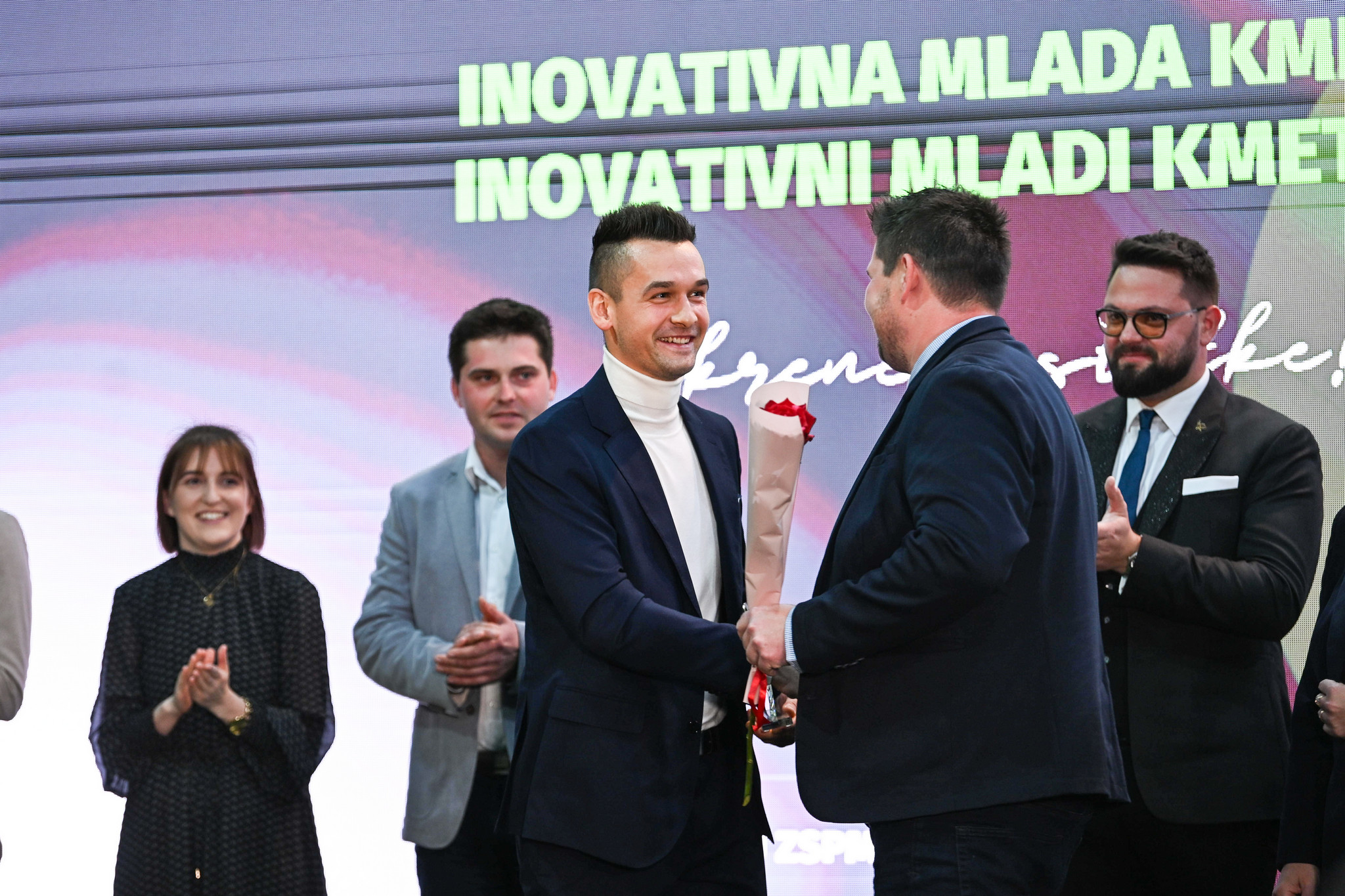 Podelitev nagrade najboljšemu