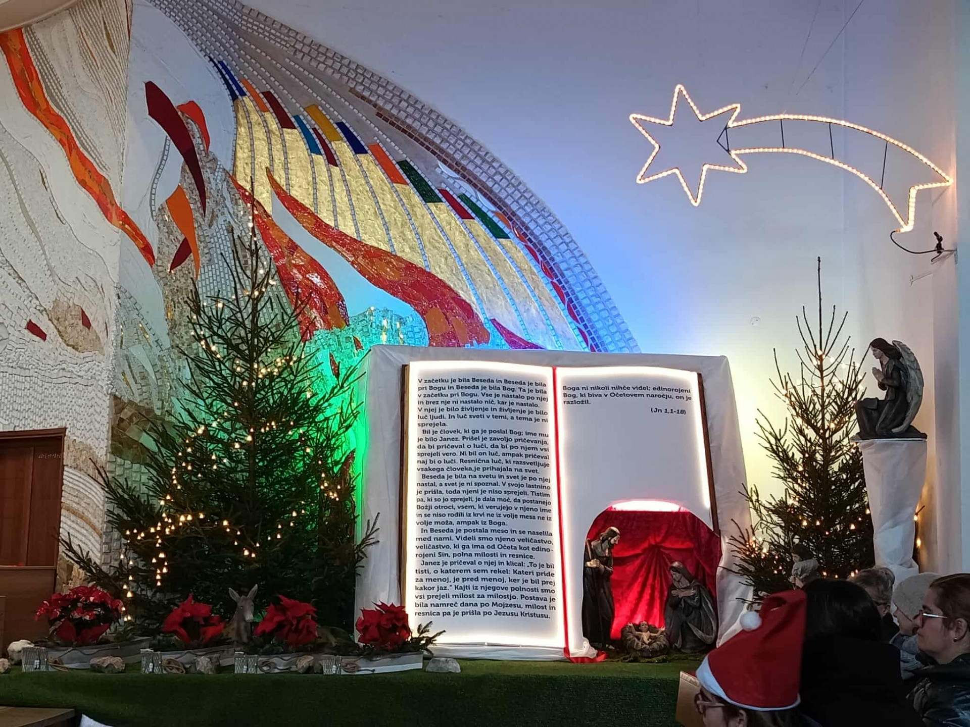 Jaslice v cerkvi sv. Marka v Kopru.