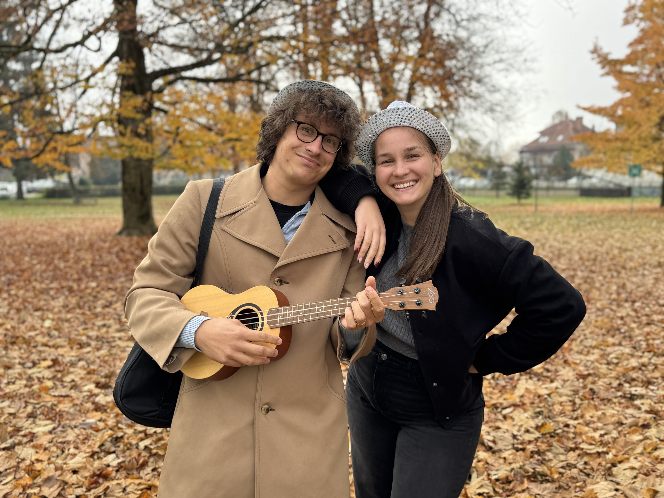 Rok Škrlep in Maja Morela