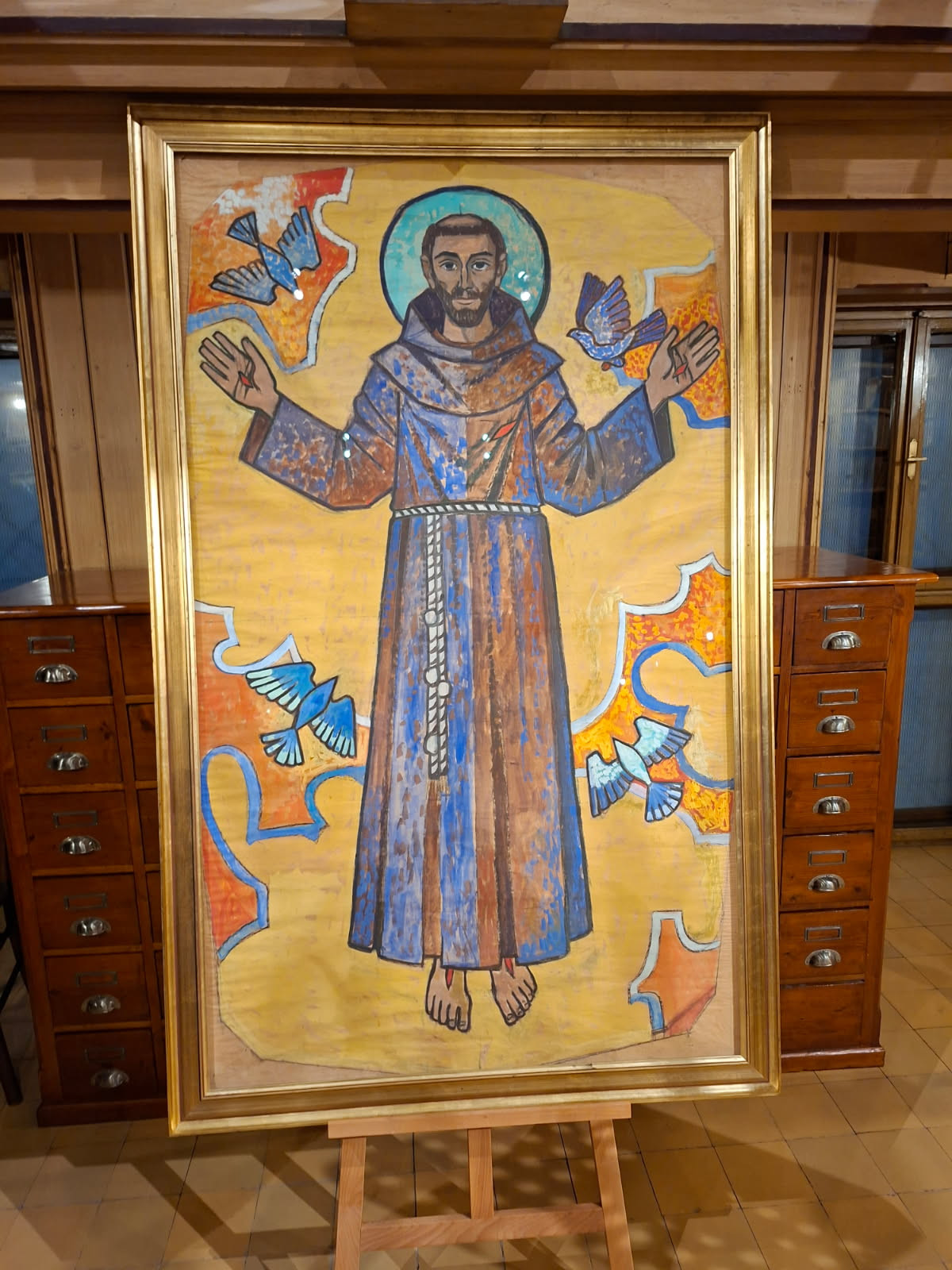 Kregarjeva slika sv. Frančiška Asiškega