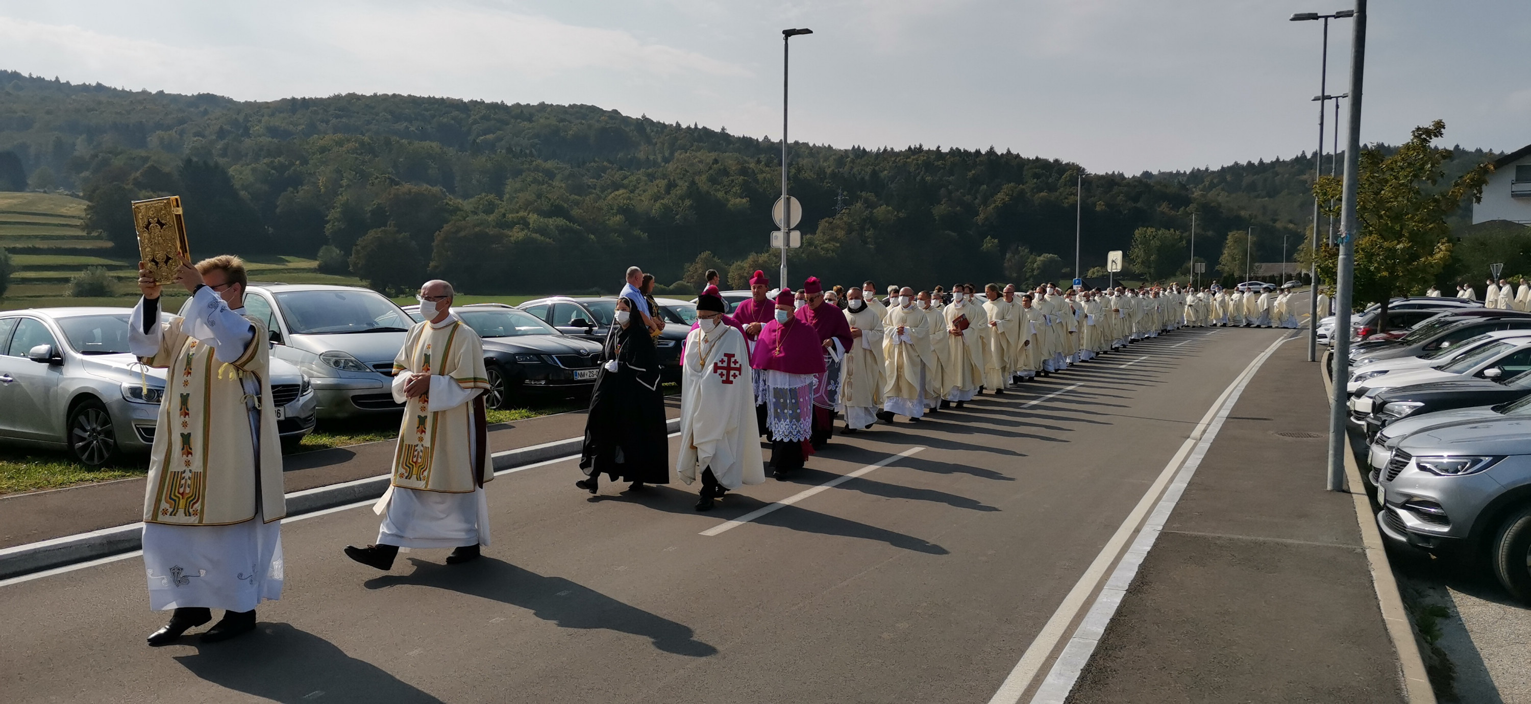 Škofovsko posvečenje Andreja Sajeta