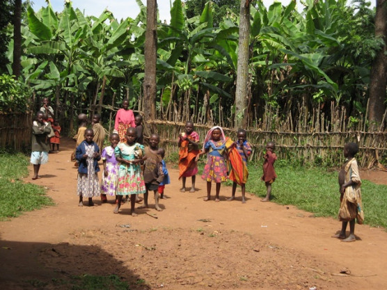 Otroci v Burundiju