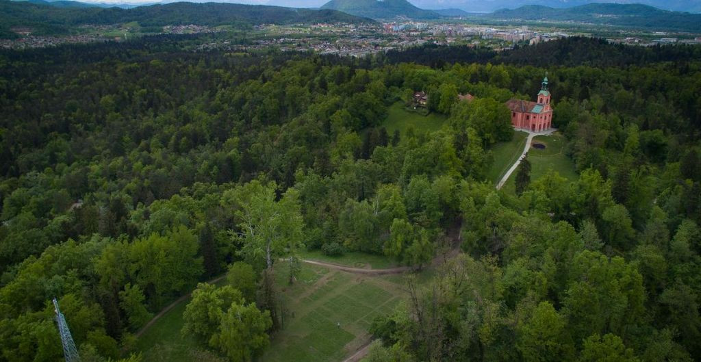 Pogled na Rožnik