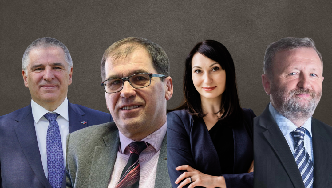 Marko Lotrič, Dušan Strnad, Simona Kukovič in Ivan Žagar