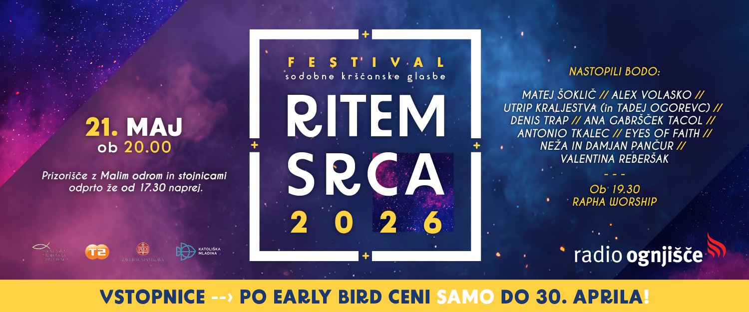 Ritem srca 2026 - vstopnice v predprodaji po posebni ceni!