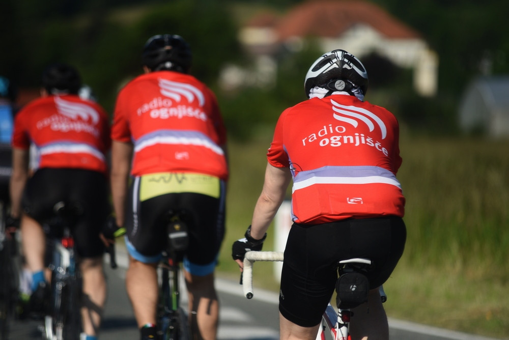 Radijski kolesarji na enem od minulih romanj Od Marije k Mariji.