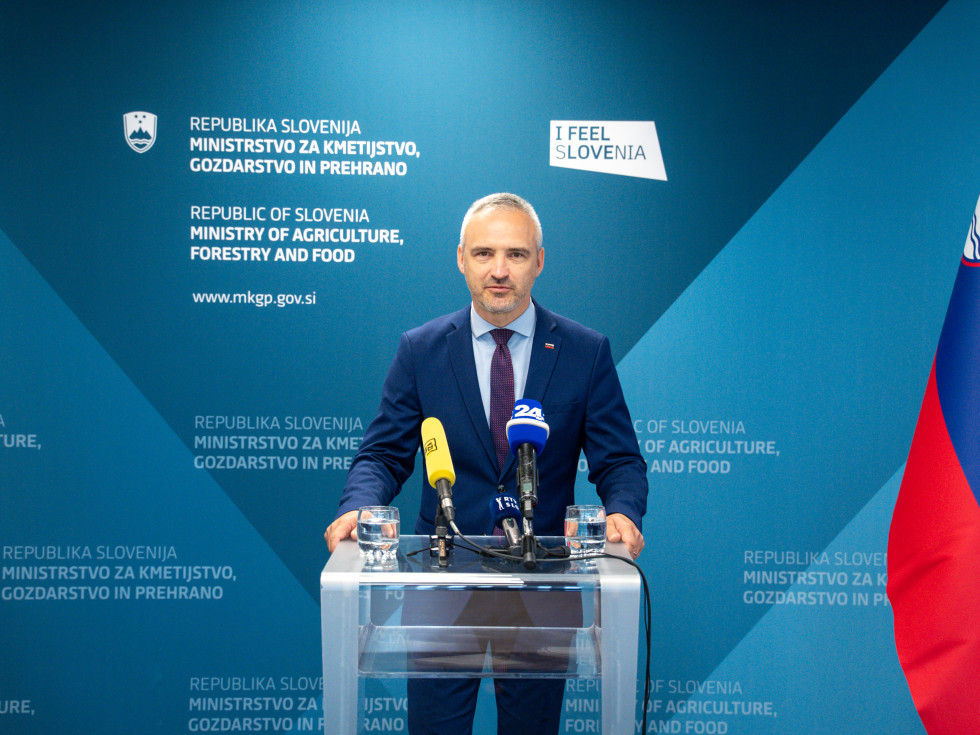 Minister za kmetijstvo Janez Cigler Kralj