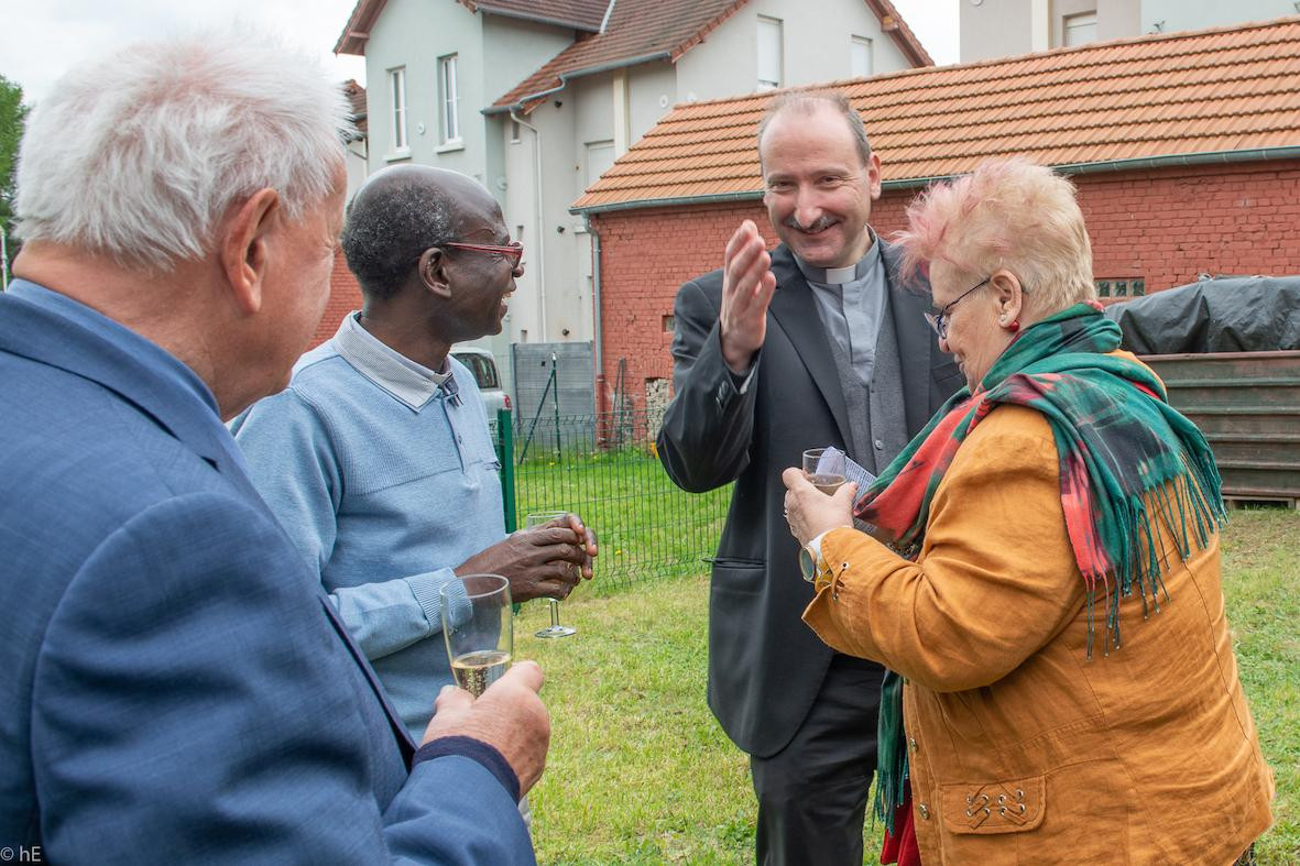 Merlebaški dekan Franck Wentzenger je veliki prijatelj slovenske misije