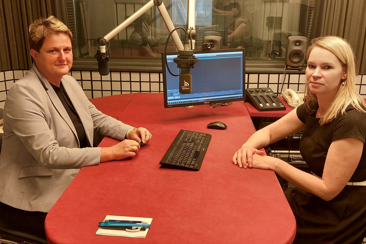 Jelka Godec in Marta Jerebič