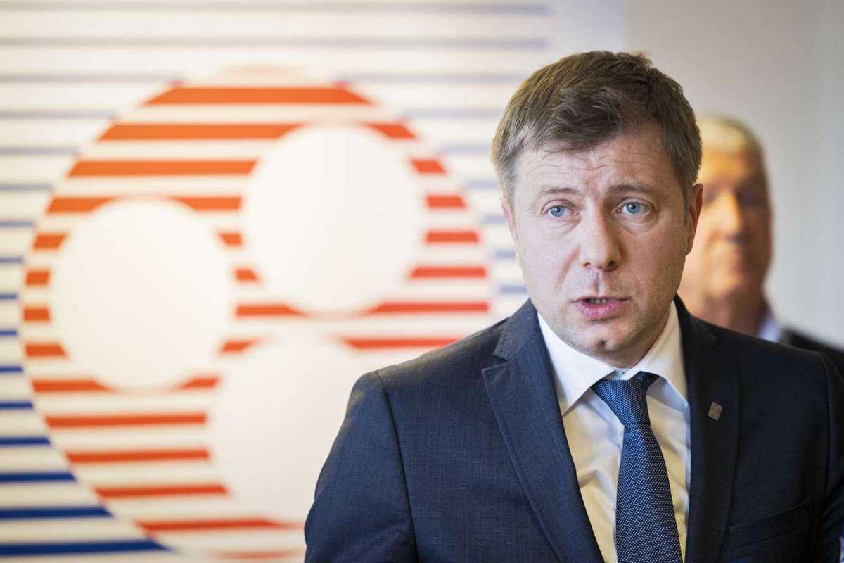 Predsednik OZS Blaž Cvar.